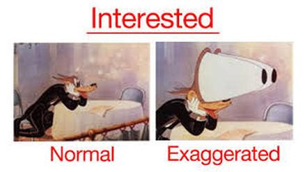 Image result for Principles of Animation Exaggeration