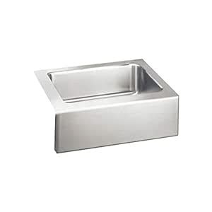 Elkay ELUHF2520DBG Gourmet (Lustertone) Stainless Steel Single Bowl ...