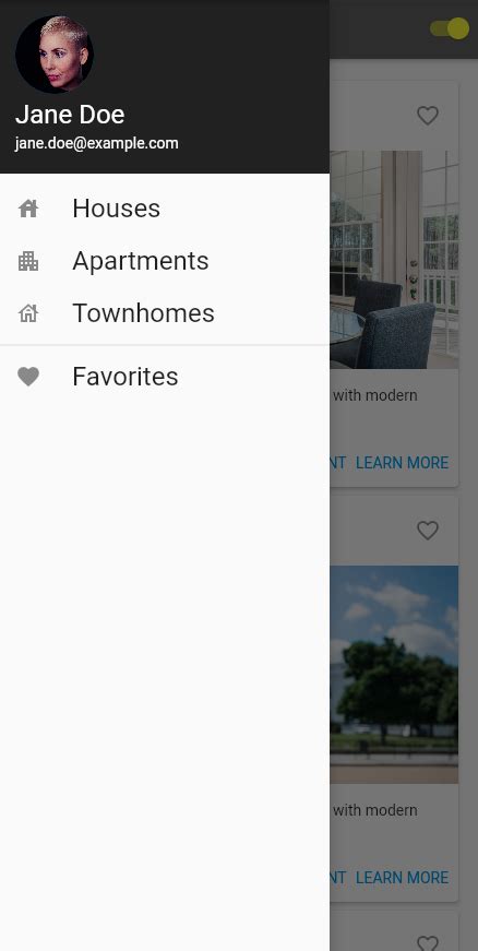 Image result for How to Use Drawer Flutter