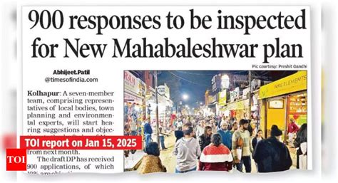 MSRDC proposes inclusion of 294 more villages into New Mahabaleshwar ...