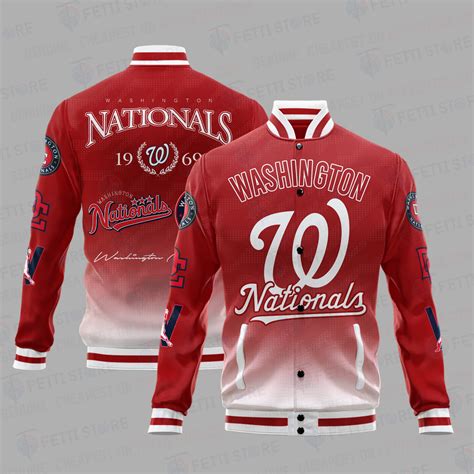 Washington Nationals Best MLB Vintage Varsity Jacket SH - Sports ...