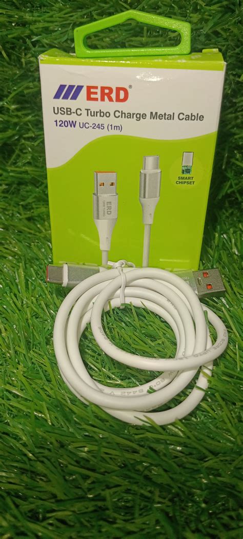 ERD UC- 245,USB-C,120W, TURBO METAL CABLE – Kharrido