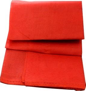 THE HOLY MART 100% Pure Red cloth for Puja (Set of 2) | Puja lal kapda ...
