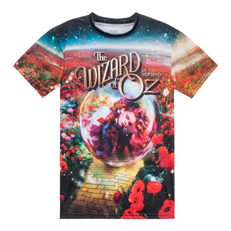 The Wizard of Oz at Sphere Among the Poppies Wrapped Tee – Sphere Store