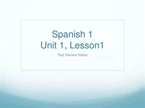 Pro Spanish Level 1 Lesson 5 的图像结果