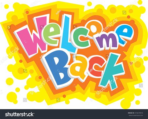 Welcome Back Sign Template