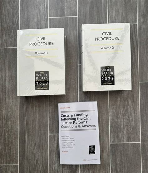 The White Book Service 2023: Civil Procedure Volumes 1 & 2: New ...