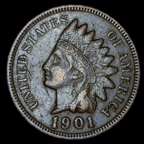 USA. One Cent. 1901 – Coins4all