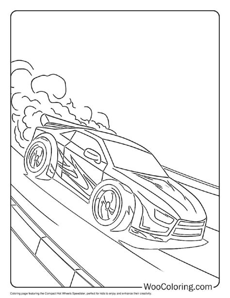 100+ Hot Wheels coloring pages (Free PDF To Print) | Woo Coloring
