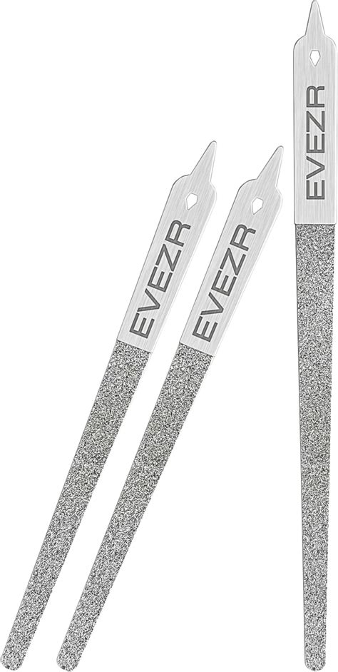 Amazon.com : FVION Nail File Set - 2 PCS Professional Metal Nail Files, Stainless Steel Nail ...