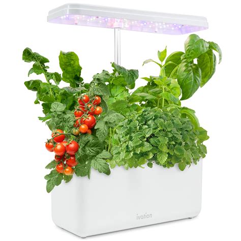 Buy Ivation 7-Pod Indoor Garden Kit, Hydroponic Germination System with ...