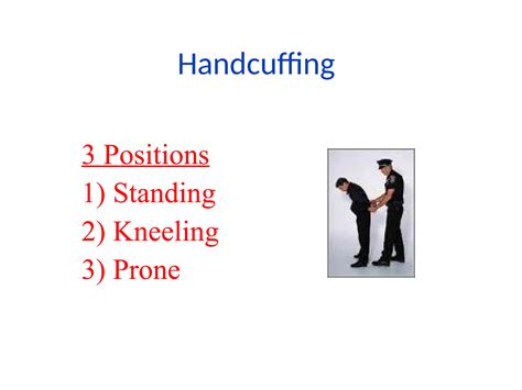 Basic Handcuffing 的图像结果