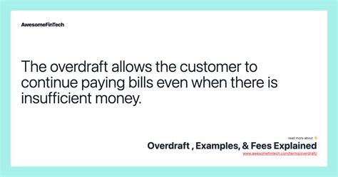 Image result for Overdraft Money