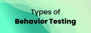 Image result for Testing Behaviour