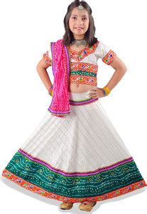 AHHAAAA Girls Lehenga Choli Ethnic Wear Embroidered Lehenga Choli Price ...