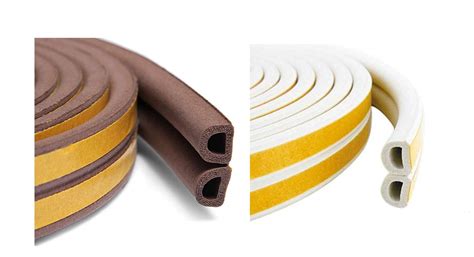 VOLO Self-Adhesive EPDM Doors and Windows Seal Strip Soundproofing ...