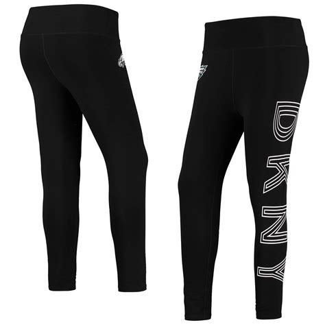 Women's DKNY Sport Black Philadelphia Eagles Sami High Waisted Leggings ...