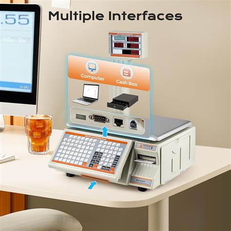 Bonvoisin Label Printing Scale 66lbs Capacity Price India | Ubuy