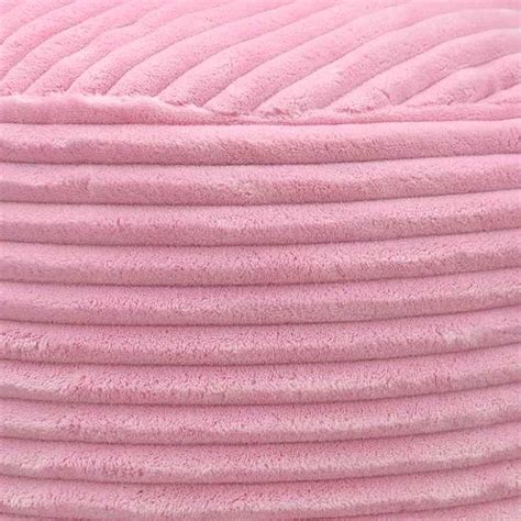 Ridgecrest Pouf, Prism Pink