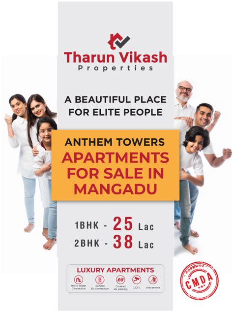 Real Estate Property Developer in Chennai | Tharun Vikash Properties