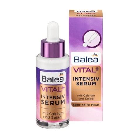 Buy Balea VITAL Plus Intensive Serum Calcium & Soybean Oil & Hyaluronic ...