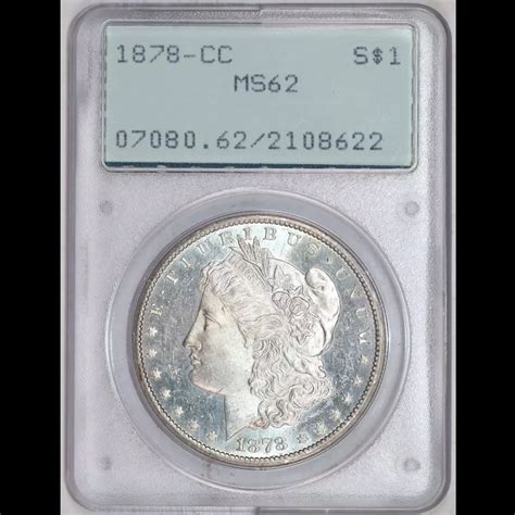 1878-CC Morgan Silver Dollar PCGS MS-62 - Coin Superstore LLC