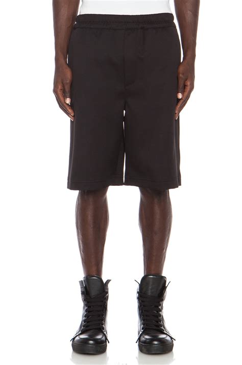Neil Barrett Slouch Poly Short in Black | FWRD