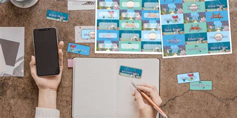 Planner School Dates Editable Stickers Under the Sea Theme