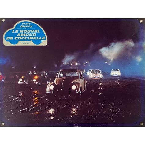 HERBIE RIDES AGAIN French Lobby Card - 10x12 in. - 1974 N01