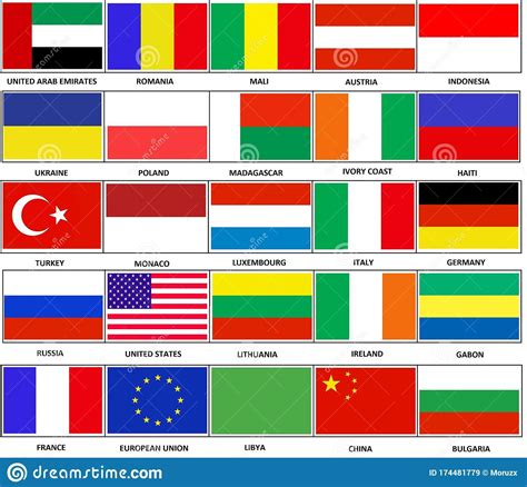 Different Countries Flags 的图像结果