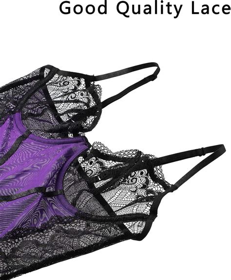 Buy EDENIGHT Garter Lingerie For Women Lingerie Set wirh Garter Belt ...