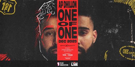 AP Dhillon: One Of One Tour - Pune, Mayfield Yash Garden: Pune, 14 ...