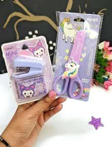 CLICKETY CLACK™ Cute KawaiiMini Stapler Set with pins and Unicorn ...