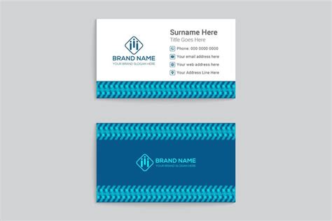 Clean Business Card Design 的图像结果