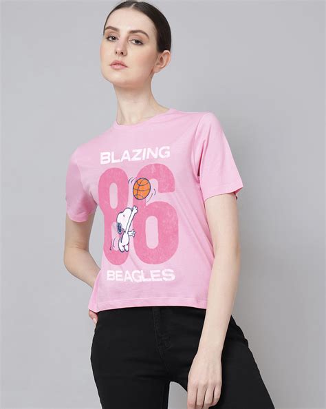 Peanuts Regular Fit Tshirt Women – Free Authority