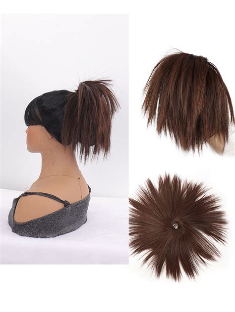 Fountain High ponytail female grab chicken nest head new Spice Girl ...