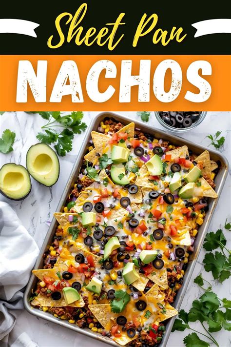 Easy Loaded Sheet-Pan Nachos | Recipe | Nachos recipe beef, Mexican ...