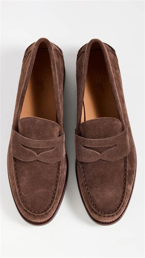 Polo Ralph Lauren Alston Suede Penny Loafers | Shopbop