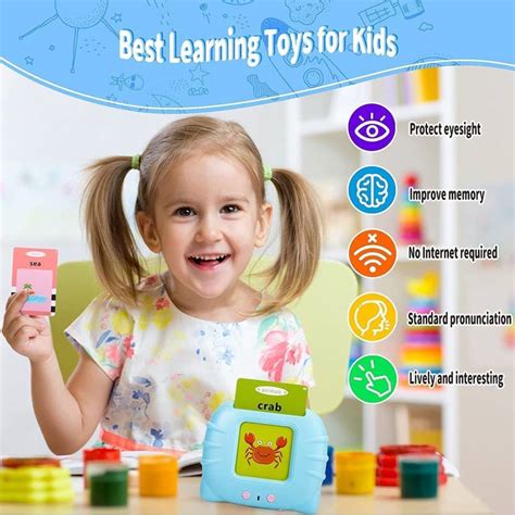 KITTY FLEX Talking Flash Cards Learning Toys, Educational Toddlers Toys ...