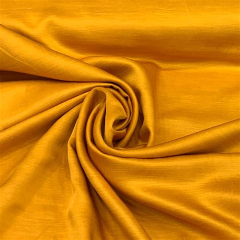 Mango Yellow Plain Satin Linen Fabric – Saroj Fabrics