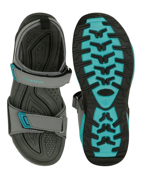 Buy Sandals For Men: Sd-50-D-Gry-T-Blu-Blk | Campus Shoes