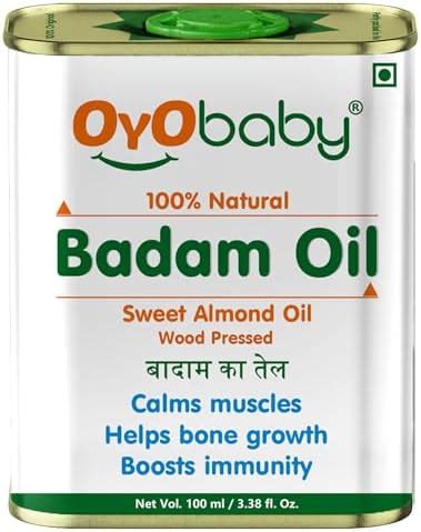 Buy OYO BABY Badam Rogan oil for Baby Massage | Pure Shirin Oil Sweet ...