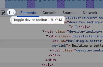 Image result for Developer Tools Chrome Simulation