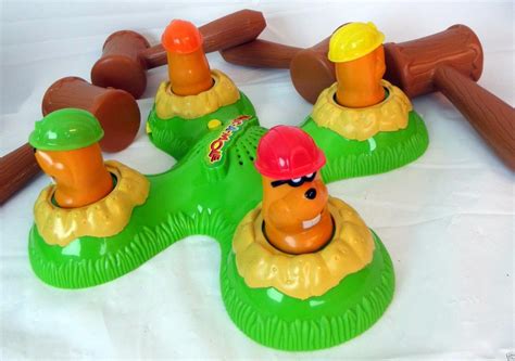Whac A Mole Electronic Board Game 4 Player Whack a Mole Milton Bradley ...