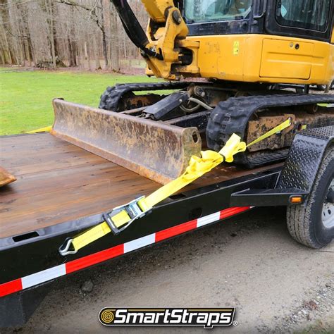 SmartStraps 2-in x 30-ft Ratchet Tie Down with J-hook 10000-lb Break ...