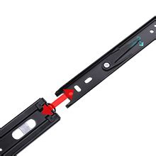 AOLISHENG Full Extension Telescopic Drawer Channel Runner 4 Inch（100mm ...
