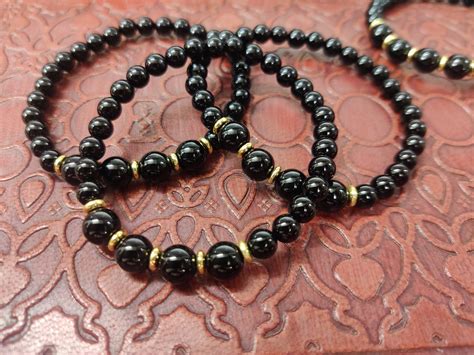 Shop Black Obsidian Bracelet | Gem Stone | Gem Anatomy – GemAnatomy