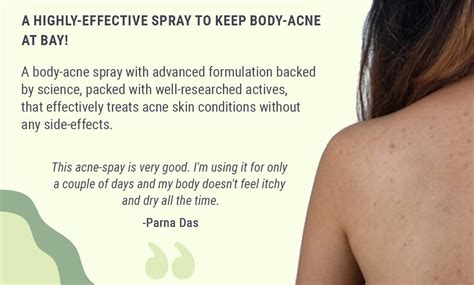 Body Acne Spray With Salicylic Acid & Retinol - Teenilicious