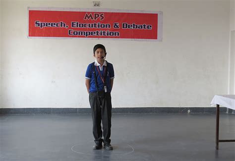 Speech Competition 2018 | Photo Gallery | Gallery | Madhusudan Public ...