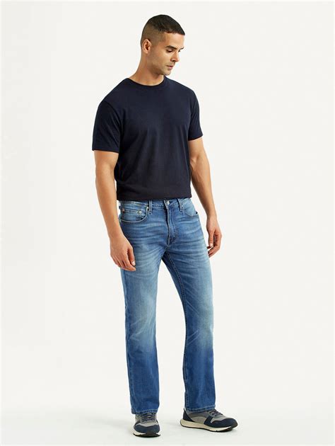 Men's 527 Light Blue Slim Bootcut Fit Mid Rise Jeans – Levis India Store